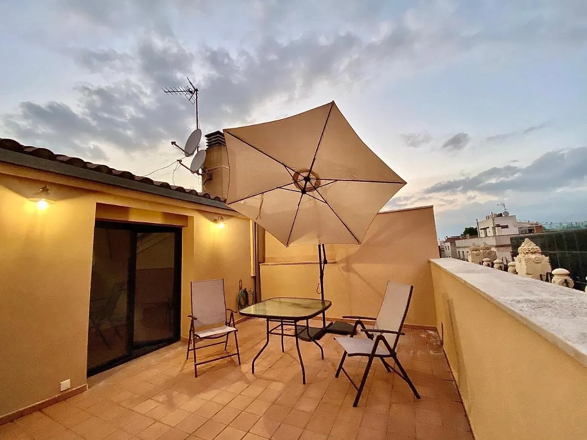 Spiral Stairs Duplex Apartment Figueres